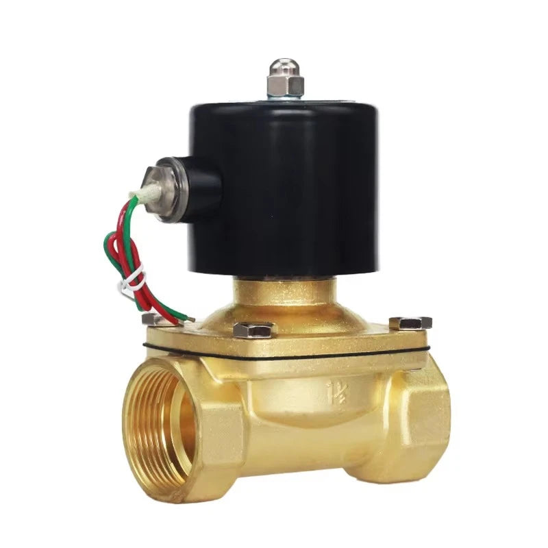 1/2 inch solenoid controlled stainless steel spherical pressure reducing valve with brass body