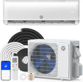 18000 BTU Mini Split AC/Heating System, 20 SEER2 Inverter, 208/230V Ductless Air Conditioner for Up to 1250 Sq.Ft, WiFi, Custom