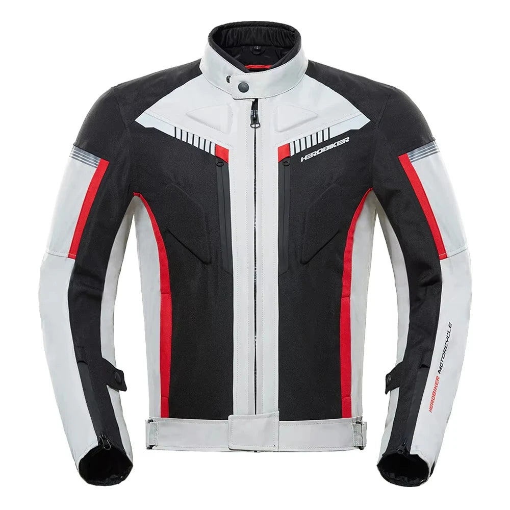 Motorbike Riding Jacket Waterproof Moto Garments Casual Biker Jackets Wear Resistant Motorcycle Wear