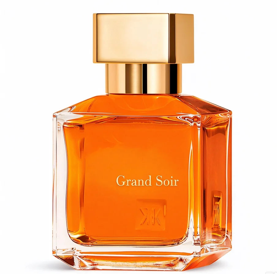Three (Rouge 540, Grand Soir) perfume spray, 2.4oz70ml, lasting flower fragrance, oriental amber tone, three choices, advanced gift box, Christmas and Valentine's Day gift choice