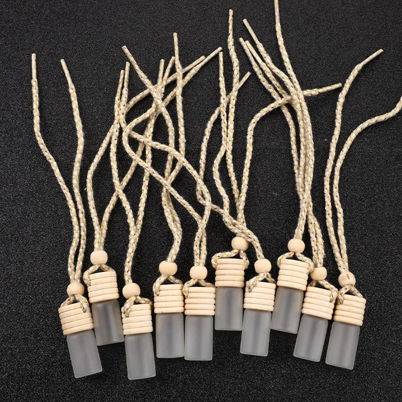 ★▲10pcs 5ml Car Perfume Bottle for Essential Oils Air Freshener Perfume Pendant
