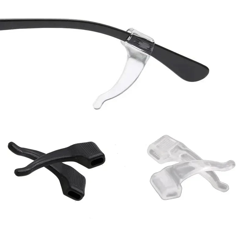 Silicone Ear Hook Anti-slip Glasses Leg Ear Sleeve Bracket Fastener Sunglasses Accessories Grip Anti-fall Eyewear Holder