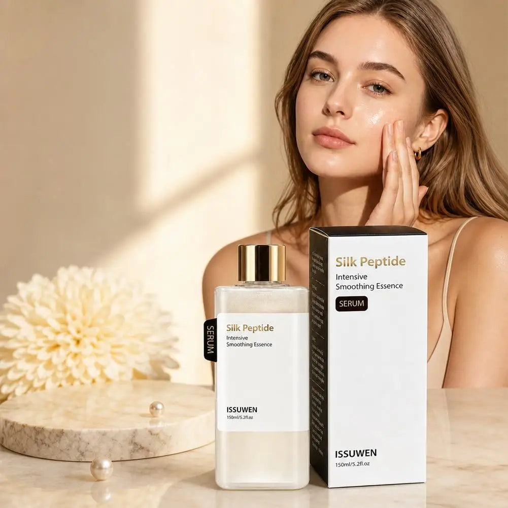 Silk Peptide Toner 150ml Relieves Dryness & Sensitivity Quick Absorb Non-Greasy Skin Moisture Lock Skincare