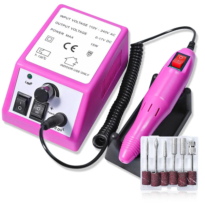 35000/20000 RPM Electric Nail Drill Machine Mill Cutter Sets for Manicure Nail Tips Manicure Electric Nails Pedicure File Tools