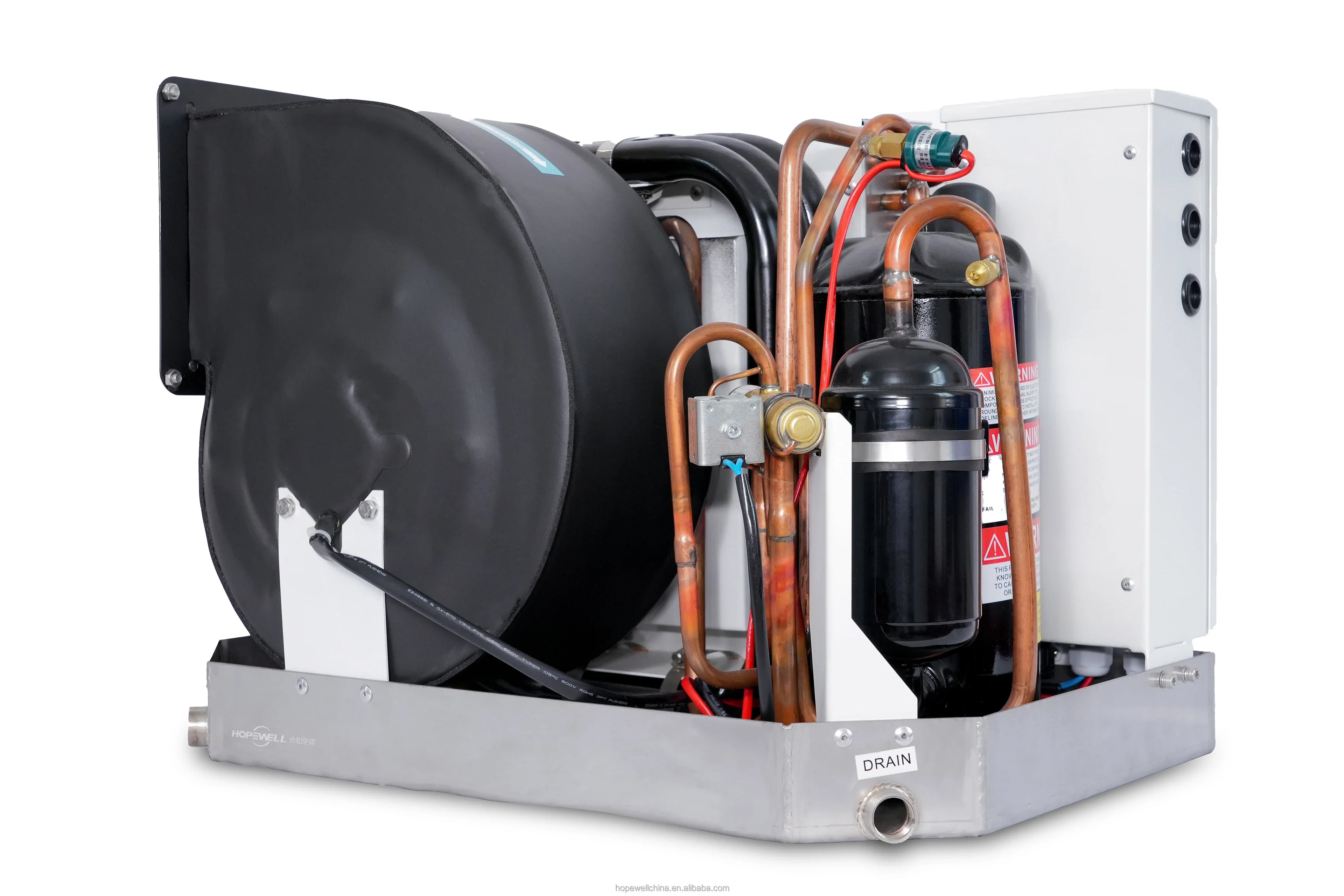 Factory Direct Sale, Hopewell AC220V/120V 50/60Hz 24000BTU Marine Self-contained air Conditioning Unit for Yacht, Boat...