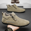 2026 New Men Casual Shoes Lightweight Slip On Sneakers Autumn Winter Flat Work Shoes Loafers Soft Sole Non Slip Walking Shoes