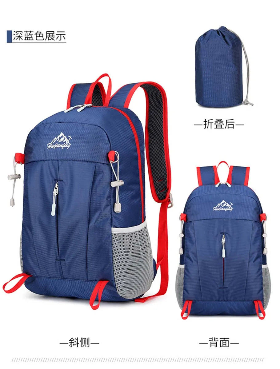 Best-selling sports and outdoor backpacks lightweight travel portable folding bags hiking bags cycling waterproof backpacks