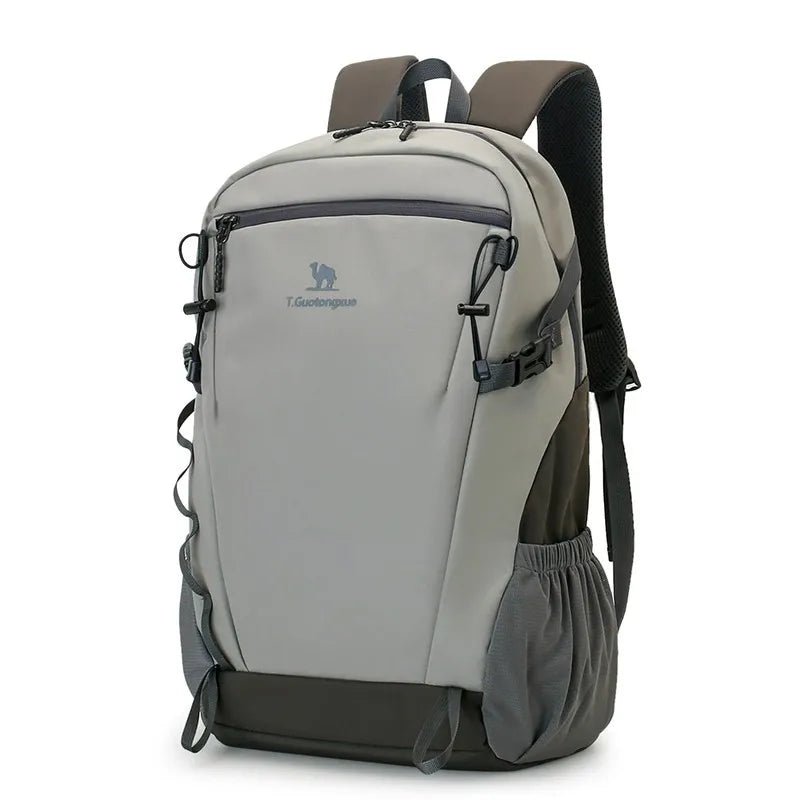 Men's Outdoor Large Capacity Backpack Travel Bag Women's Casual Hiking Bag Waterproof Lightweight Double Shoulder Bag