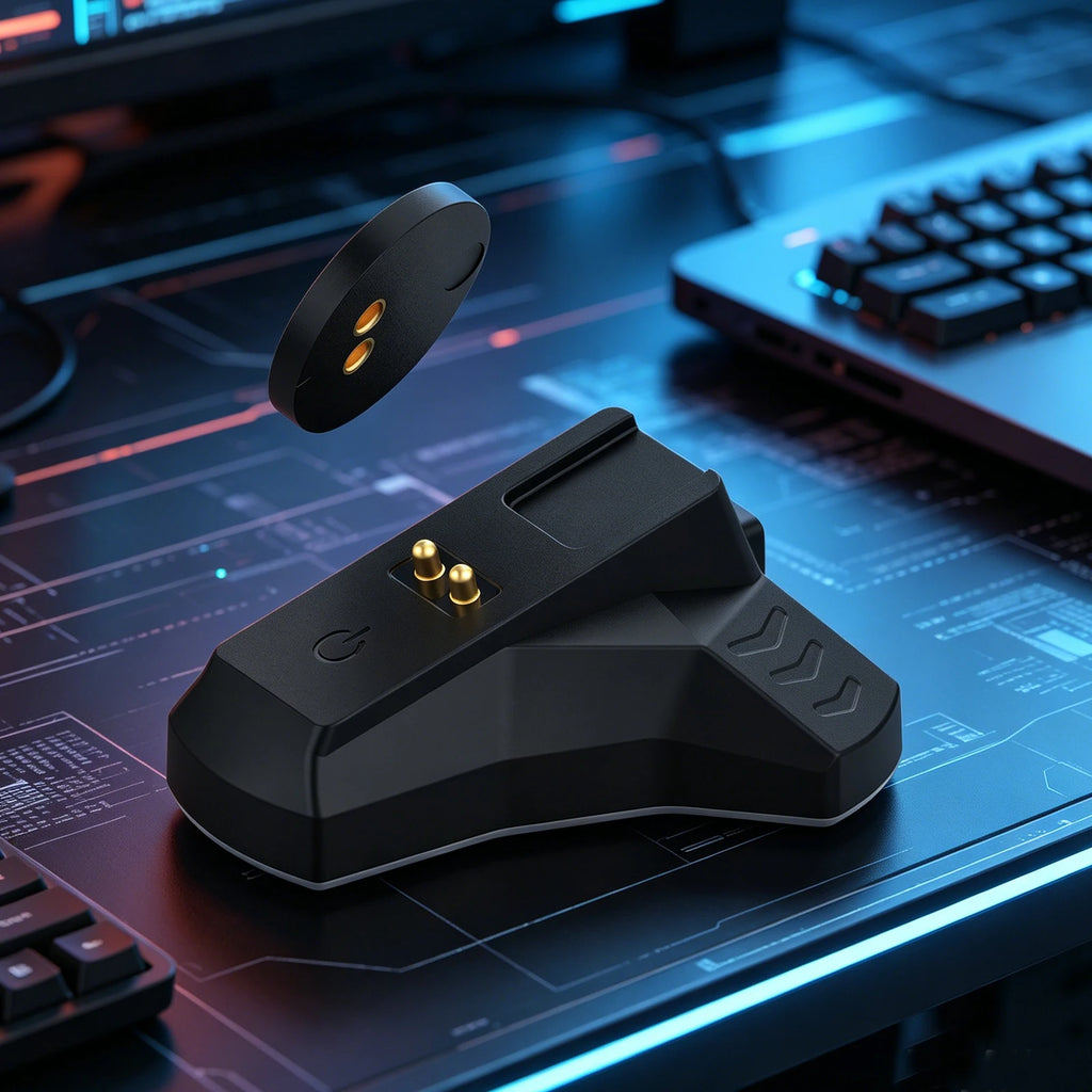Wireless Mouse Dock Station for PROX Superlight 1-2 / G903 / G403 Gaming Mouse Charging Dock Easy To Install PC & ABS Material