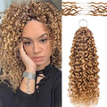 Honey Blonde Water Wave Crochet Hair – Pre-Separated Style