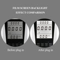 LCD Digital Display Electrical Energy Monitor Socket Backlight Watt Meter Socket EU Plug Real-time Wattage Voltage AMP Meter