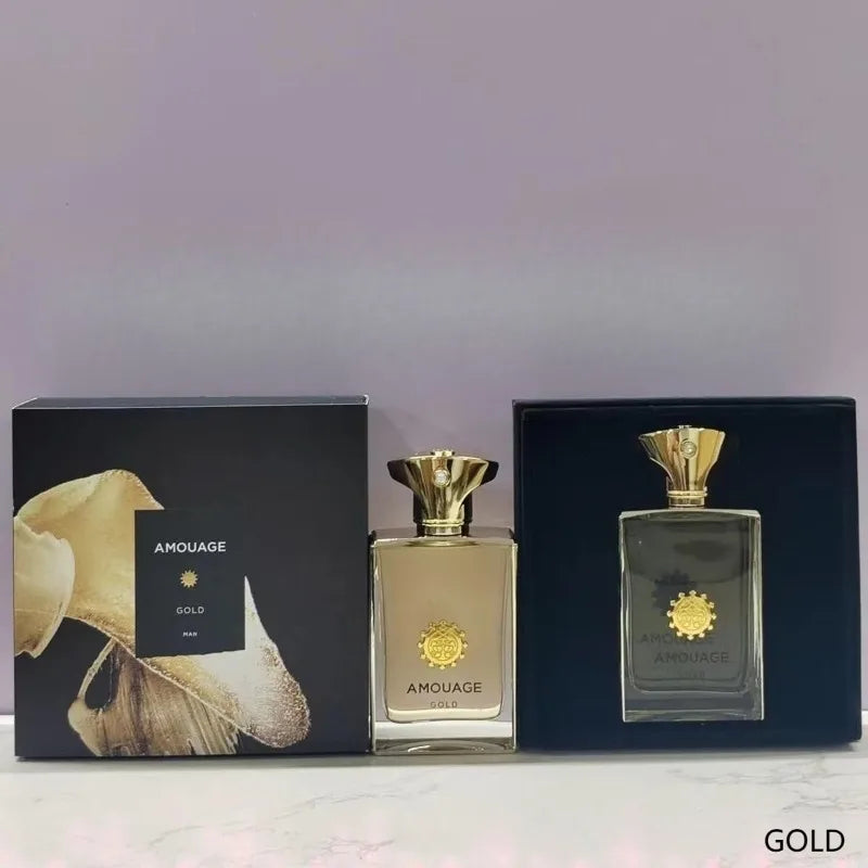 Amouage Perfume 100ml Men Eau De Parfum Woody Aromatic Scent Long Lasting Fresh Royal Tobacco Elegant Masculine Aroma Vanilla