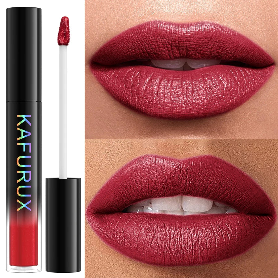 Waterproof Glitter Lip Gloss Shimmer Lip Glaze Liquid Lipstick Makeup Gift for Women Lip Oil Lip Tint Moisturizing Lip Balm Cosm