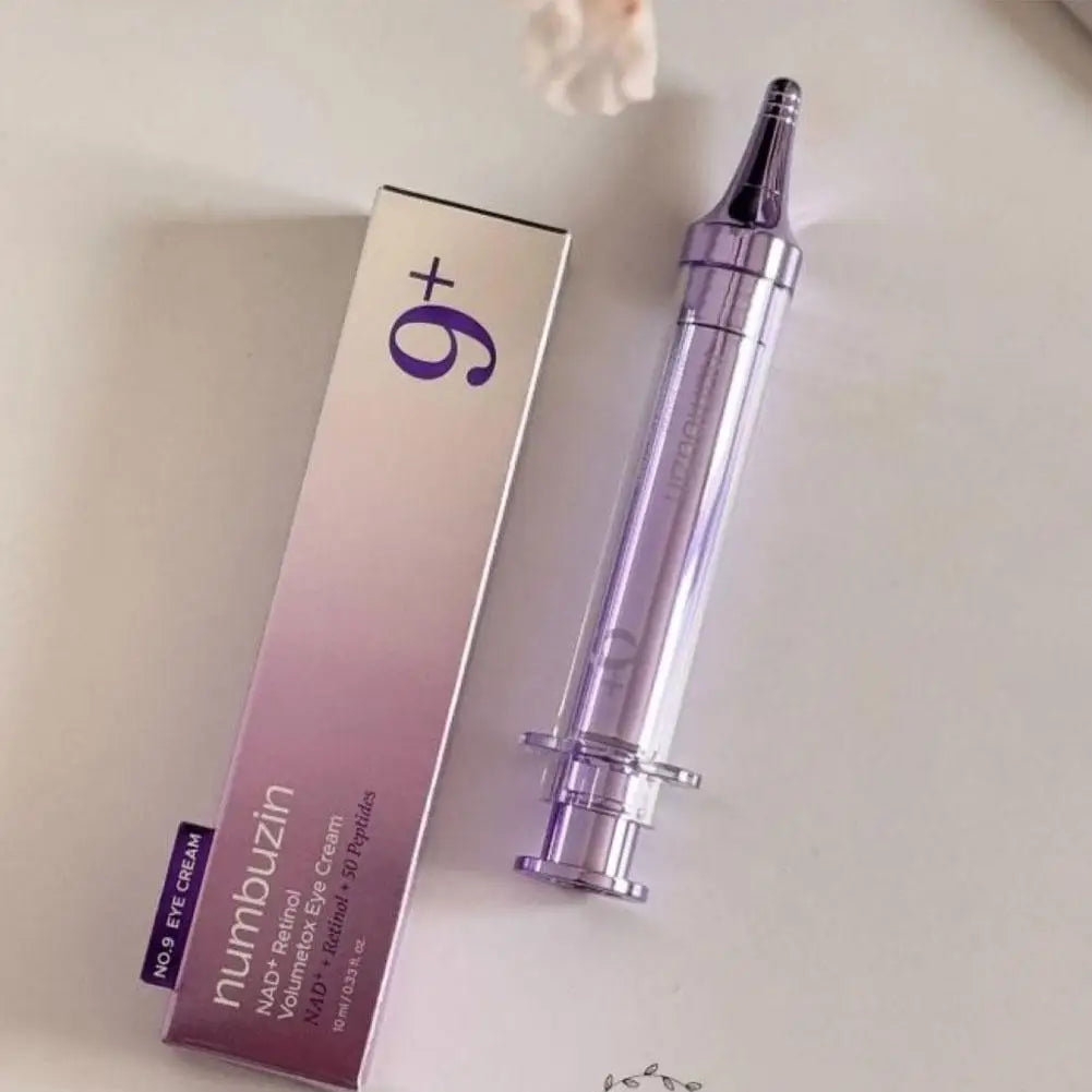 Korean Numbuzin NO.9 NAD+ BIO Skincare Set - Lifting-sil Mask NMN Essence Retinol Eye Cream Lifts Firms Brightens Korean Beauty