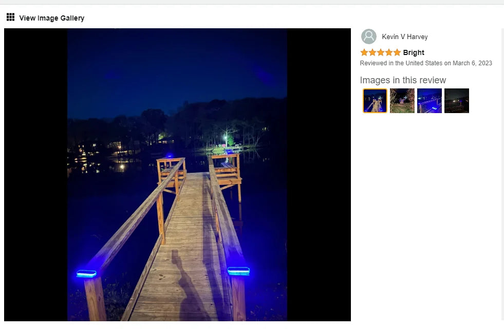Hot Solar Deck Lights Blue Auto On/OFF Outdoor Waterproof IP68 Led Solar Garden Step Lights for Stairs Fence Yard Patio Pathway