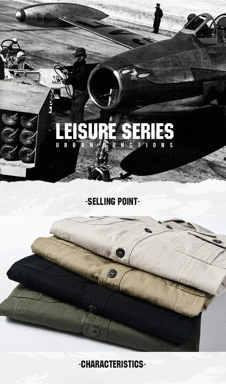 Spring Long Sleeve Cotton Shirt Men's Autumn Army Tactical Shirts Camisetas Hombre Chemise Homme Plus Size 6XL
