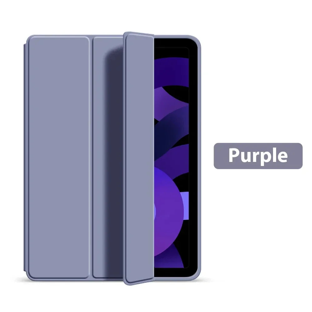 For iPad 11 A16 Case 2025 11inch TPU Tri-Fold Magnetic Stand Tablet Cover Funda For iPad 11th Generation Case A3355 A3356 A3354