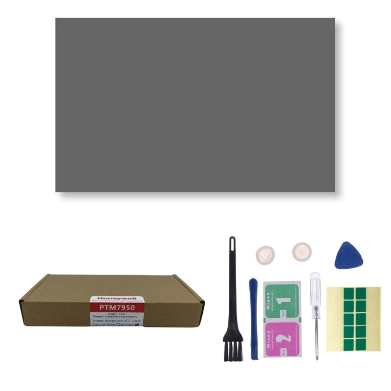 Honeywell- PTM7950 Thermal Pad,Laptop CPU Graphics Card GPU Phase-change Cooling Silicone Grease Pad Gasket