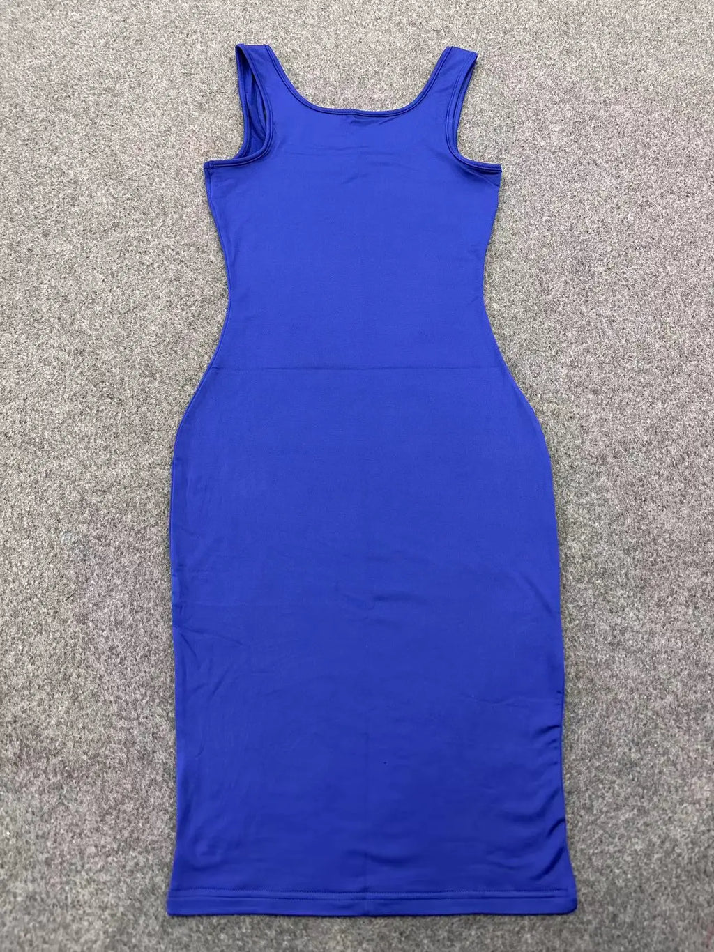AliExpress Summer Sexy Tank Top Dress European and American Plus Size Women's Sleeveless Midi Dress