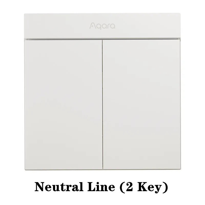 Aqara Smart Wall Switch H1M With Neutral Line Wireless Key Light Switch Zigbee Multiple Control Modes Smart Wall Light Switch