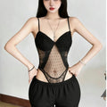 2026 Summer Fashion New Women's Elegant Design Strap Lace Jumpsuit Sexy Interior Fit Street Hot Girl Jumpsuit