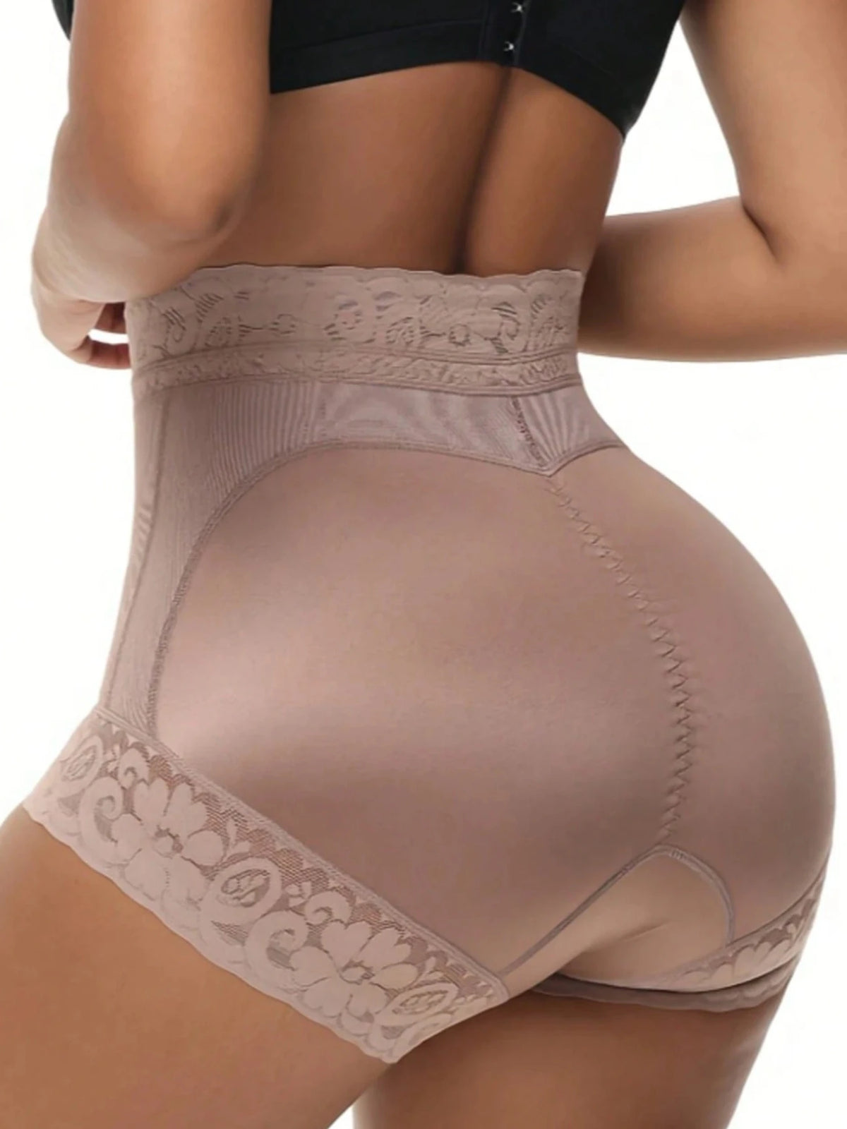 Shape for Women Tummy Control Short Faja Body Shaper Compression Panties Briefs Lace Underwear