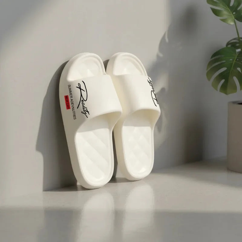 EVA Men's Home Slippers Summer Soft Lightweight Innovative Design Shoes for Indoor Outdoor Leisure Activities