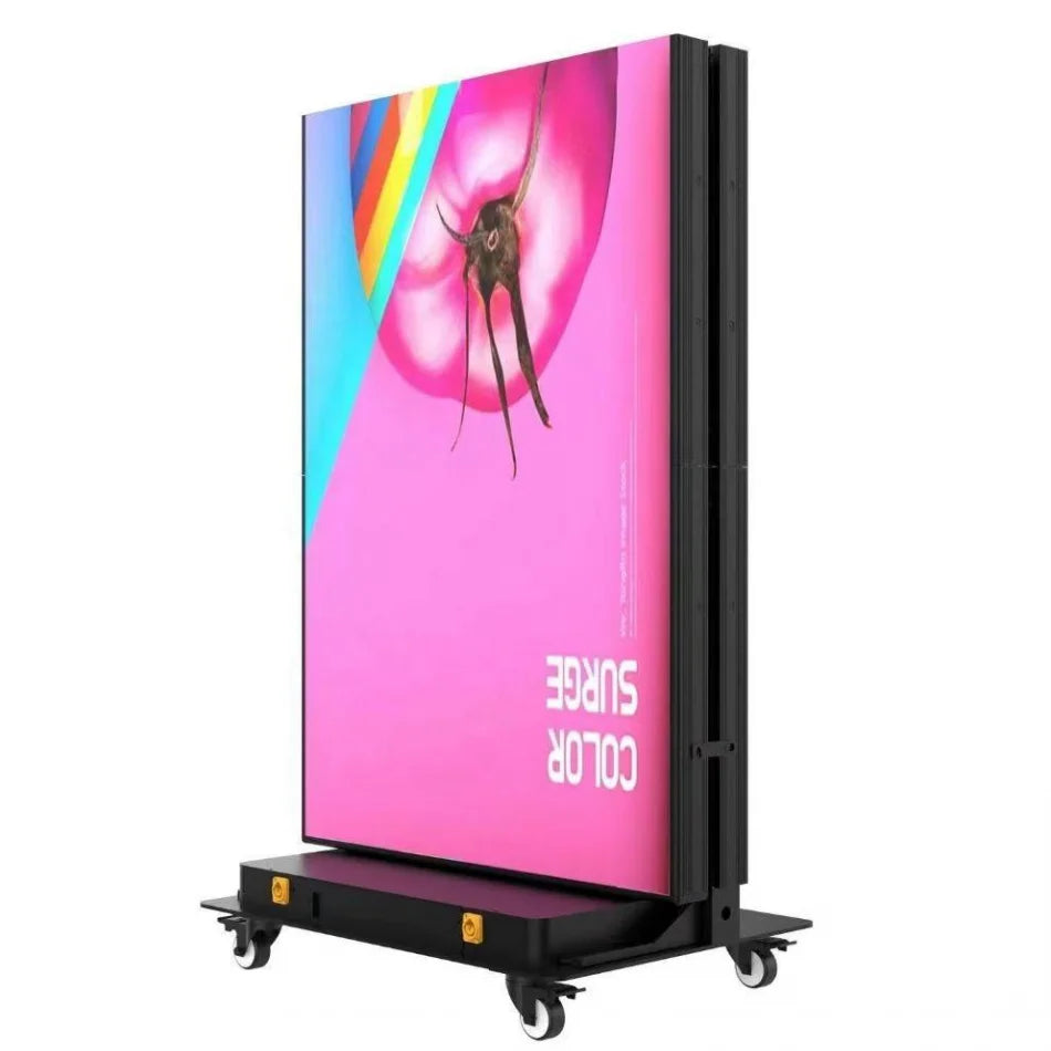 High Refresh Indoor GOB LED Poster Display Screen 640x1920mm High-Definition Multi-Unit Splicable for Business & Entertainment