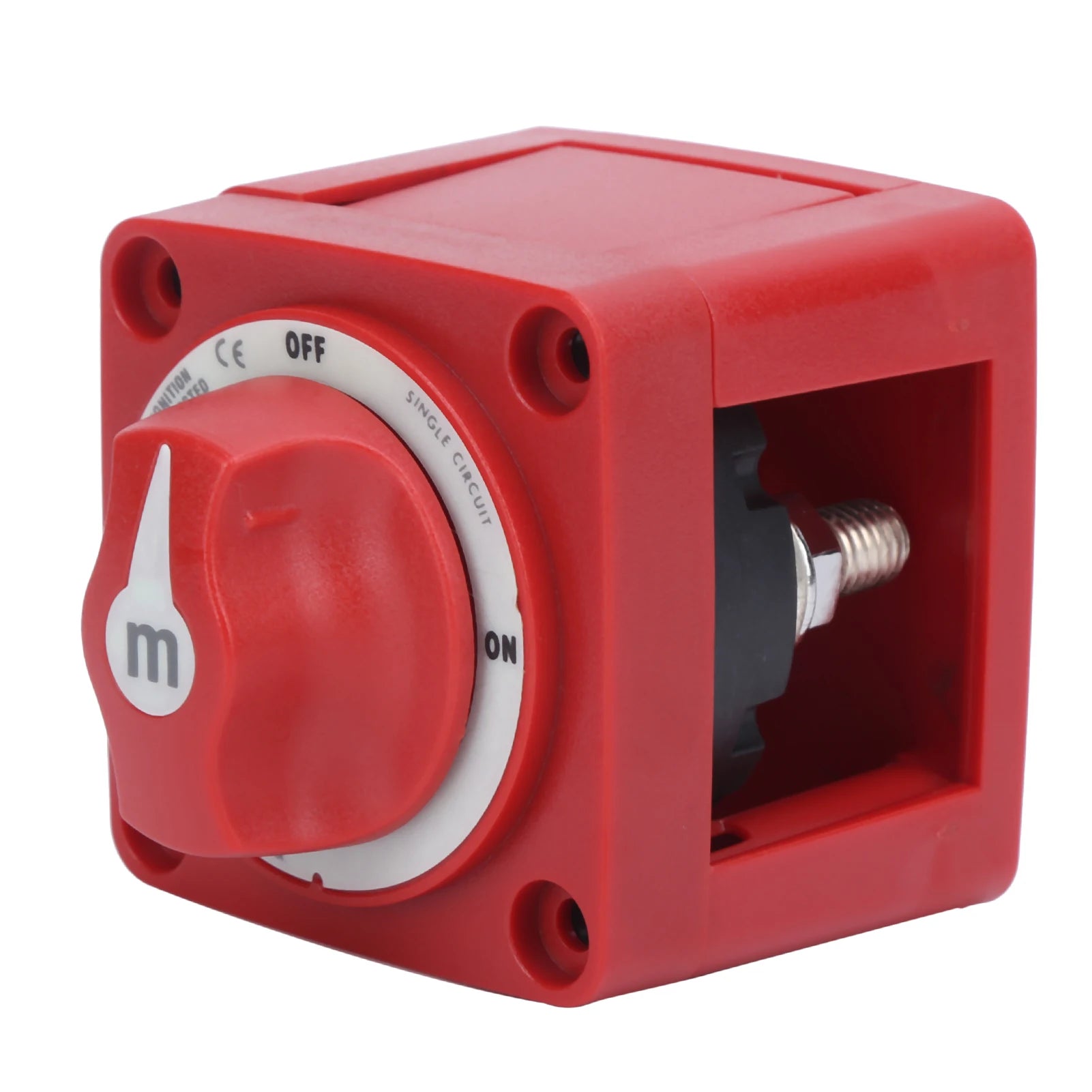 Yacht Battery Switch Single Circuit 6006 MSeries HardWearing IP66 Waterproof For Marine Boat Yacht Accessories DC 12-48V