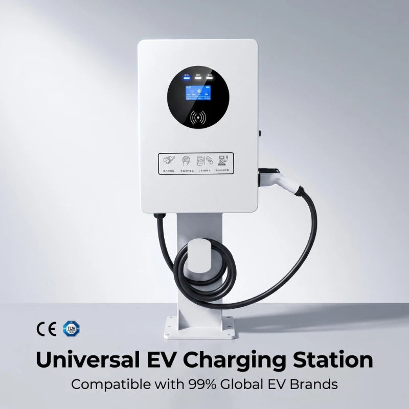 EV Charging Station 30kw 40kw 50kw GBT CCS2 CCS1 DC EV Fast Charger Electric Car Charger for Home Garage Use IP54 Rated