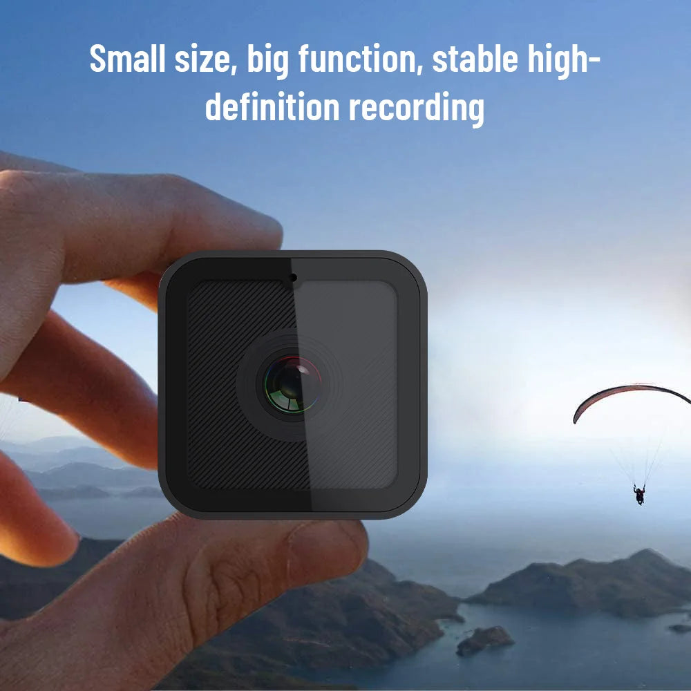1080P HD Mini Action Camera Portable WiFi Hotspot Mini DV Camera, Waterproof Outdoor Sports Camera, Motorcycle Driving Recorder