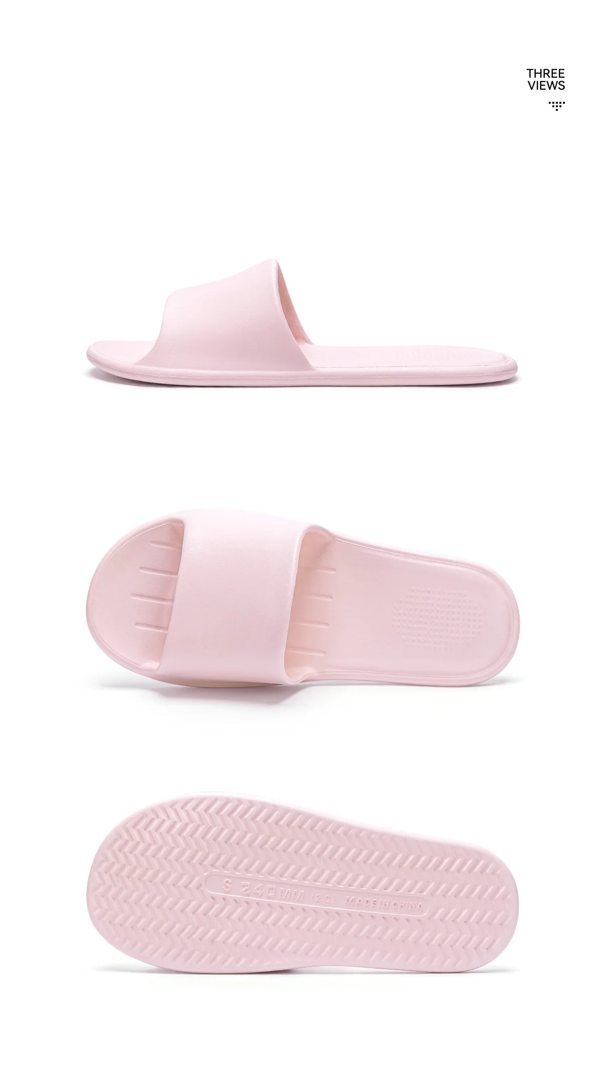 EVA Convenient Slippers Easy To Fold Travel Indoor Slippers Comfortable Light Casual Slippers