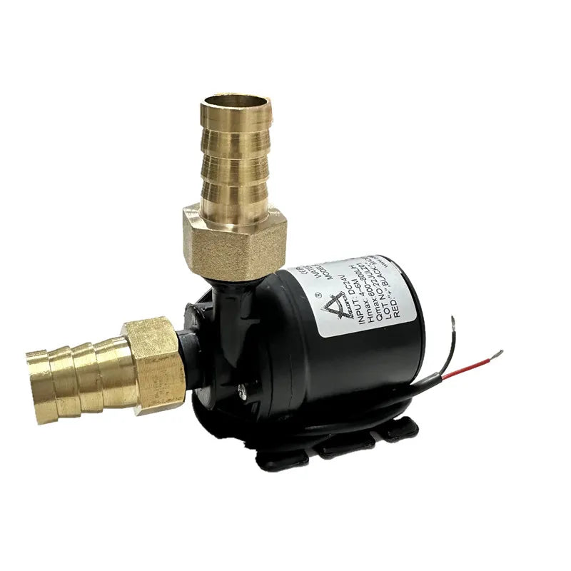 DC 12V 24V Brass Joint Water Pumps 800L/H Solar Brushless Motor Water Circulation Water Pump Ultra Quiet  Submersibles Pump