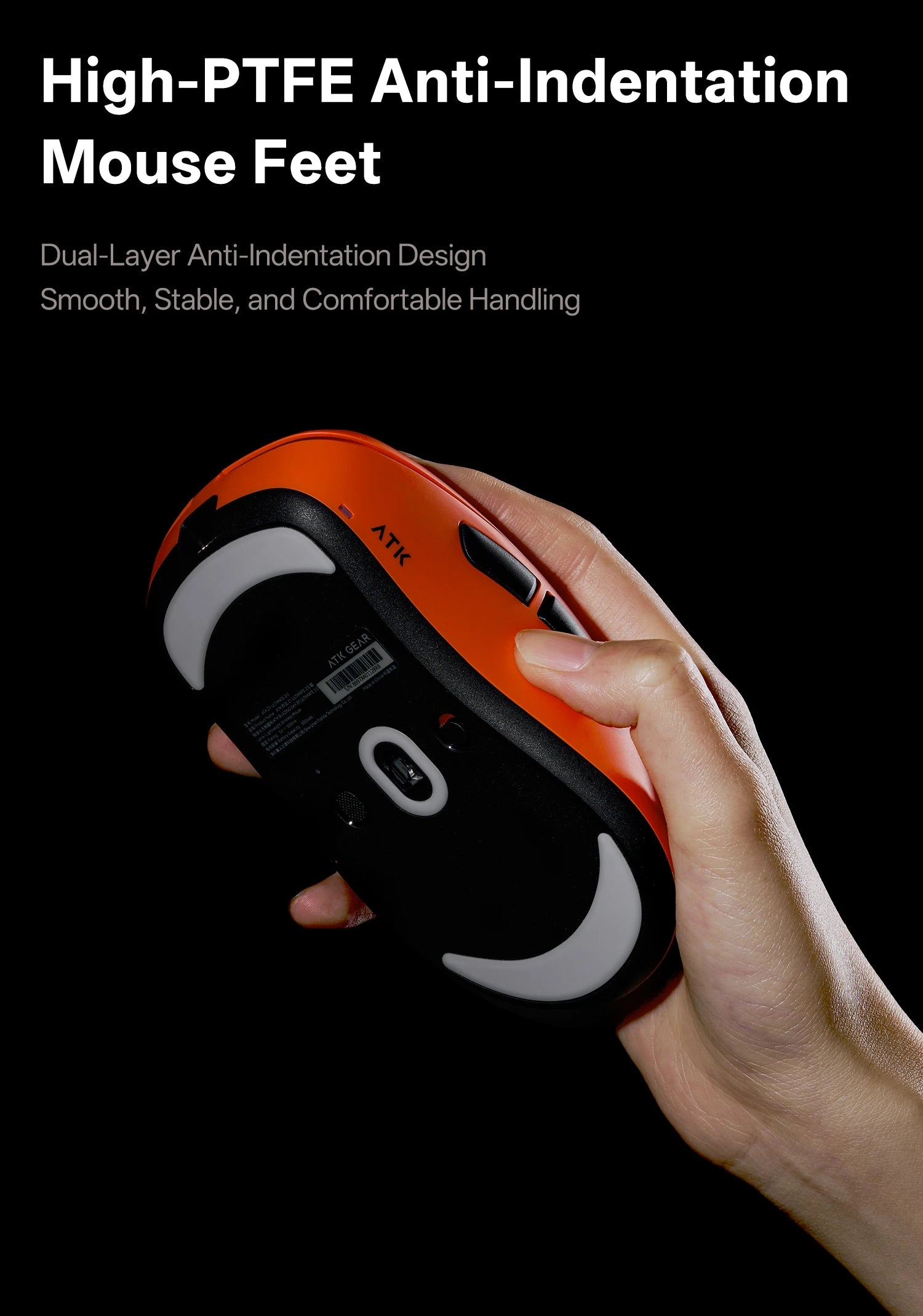 ATK Blazing Sky Z1 V2 Ultimate E-sports Lightweight Mouse Wireless Dual Mode PAW3950 Ultra 8K Right-handed engineering Mouse