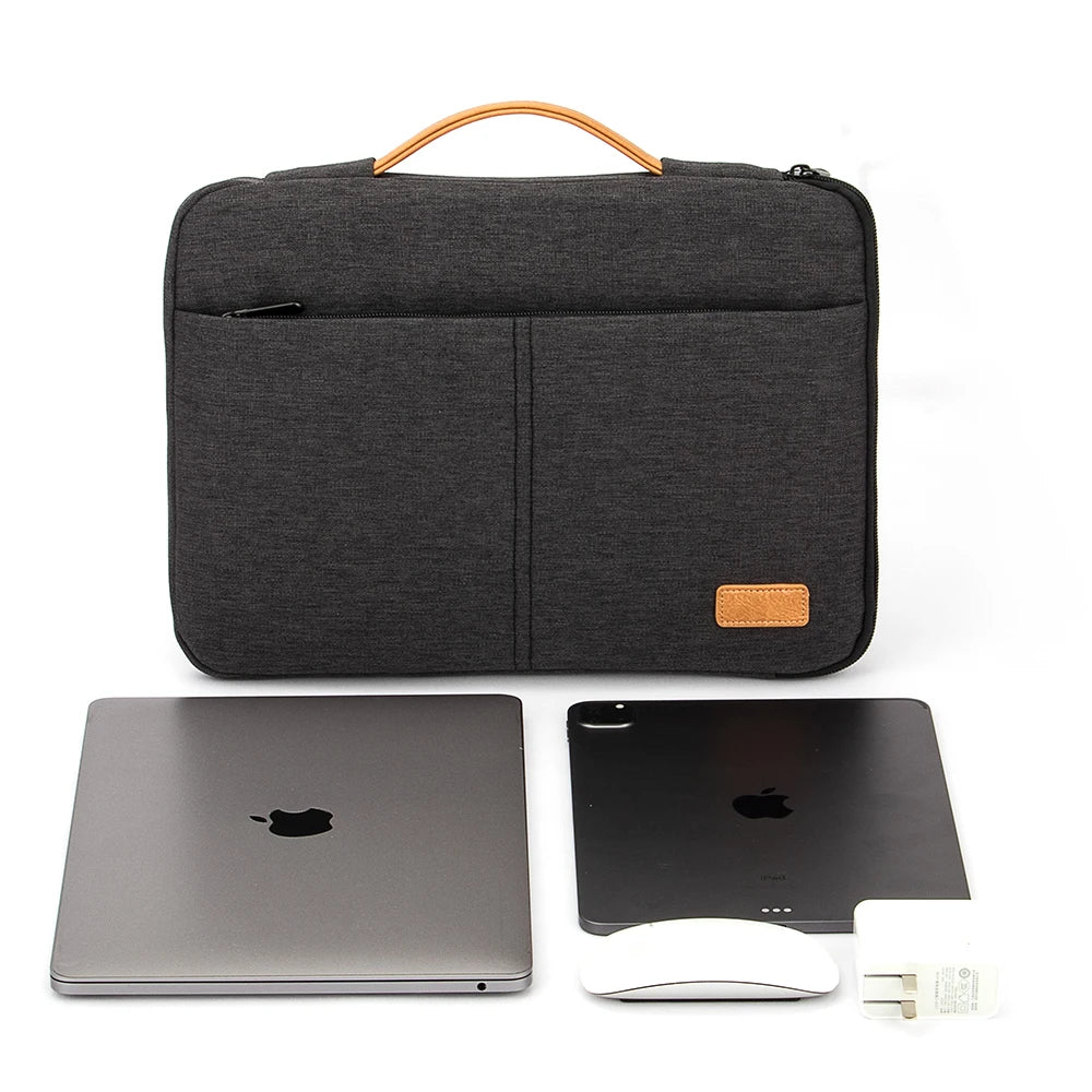 Laptop Sleeve Bag 14 15.6 Inch Notebook Pouch For Macbook HP Dell Acer Shockproof Computer Briefcase Travel Business Men Case