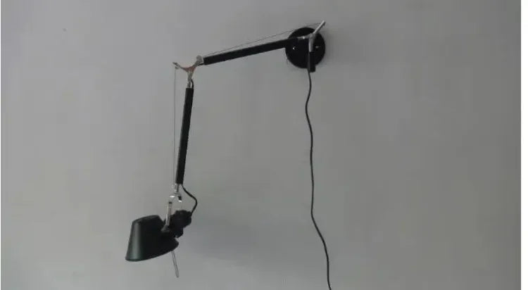 Modern Simple Modern Foldable Wall Lights Long Swing Arm Adjustable Aluminum Sconces Lamps Telescopic Wall Lights For Bedroom