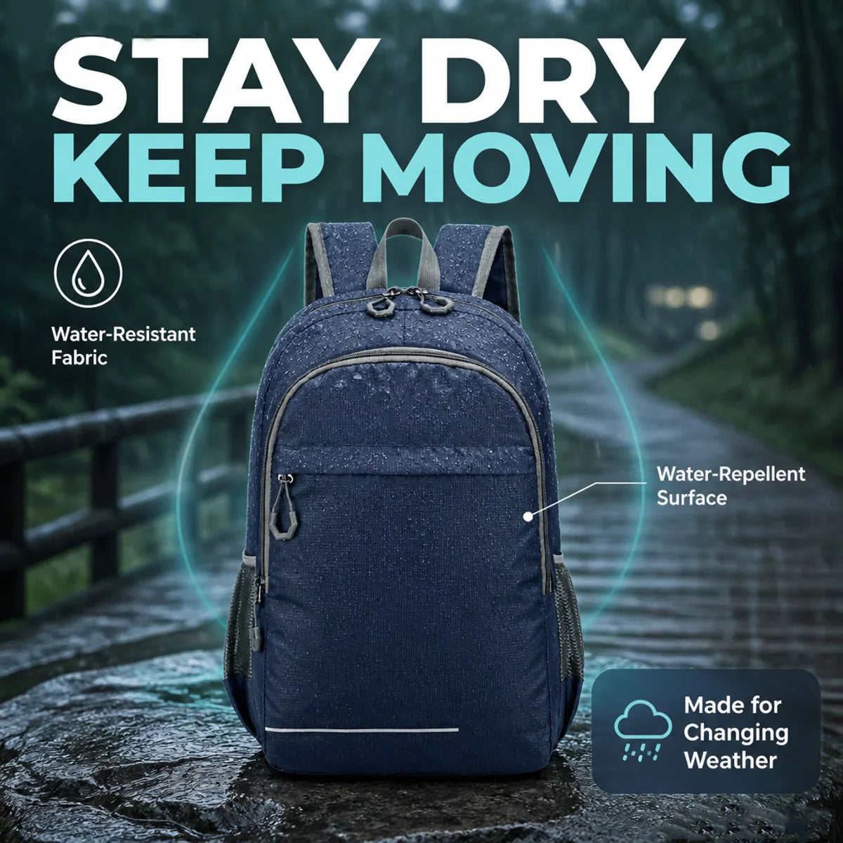 Men's Waterproof Outdoor Backpack Lightweight Hiking Bag Large Capacity Foldable Camping Travel Backpack for Men Organizer Bags