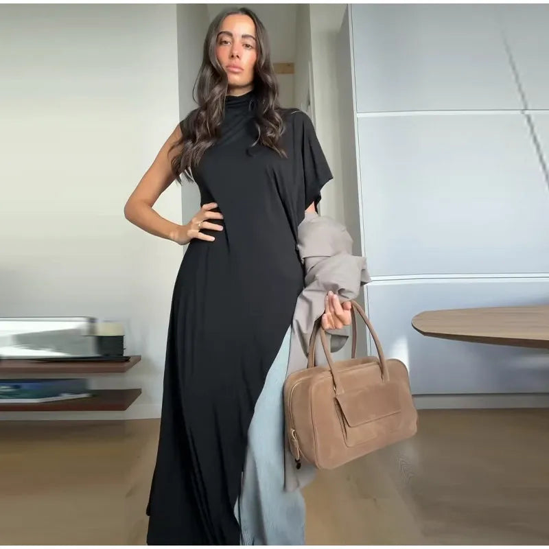 Women Floral Dress With Attached Shawl Cape Overlay Waisted Bodycon Maxi Dresses Fashion Elegant Commute 2026 Summer Autumn Gown
