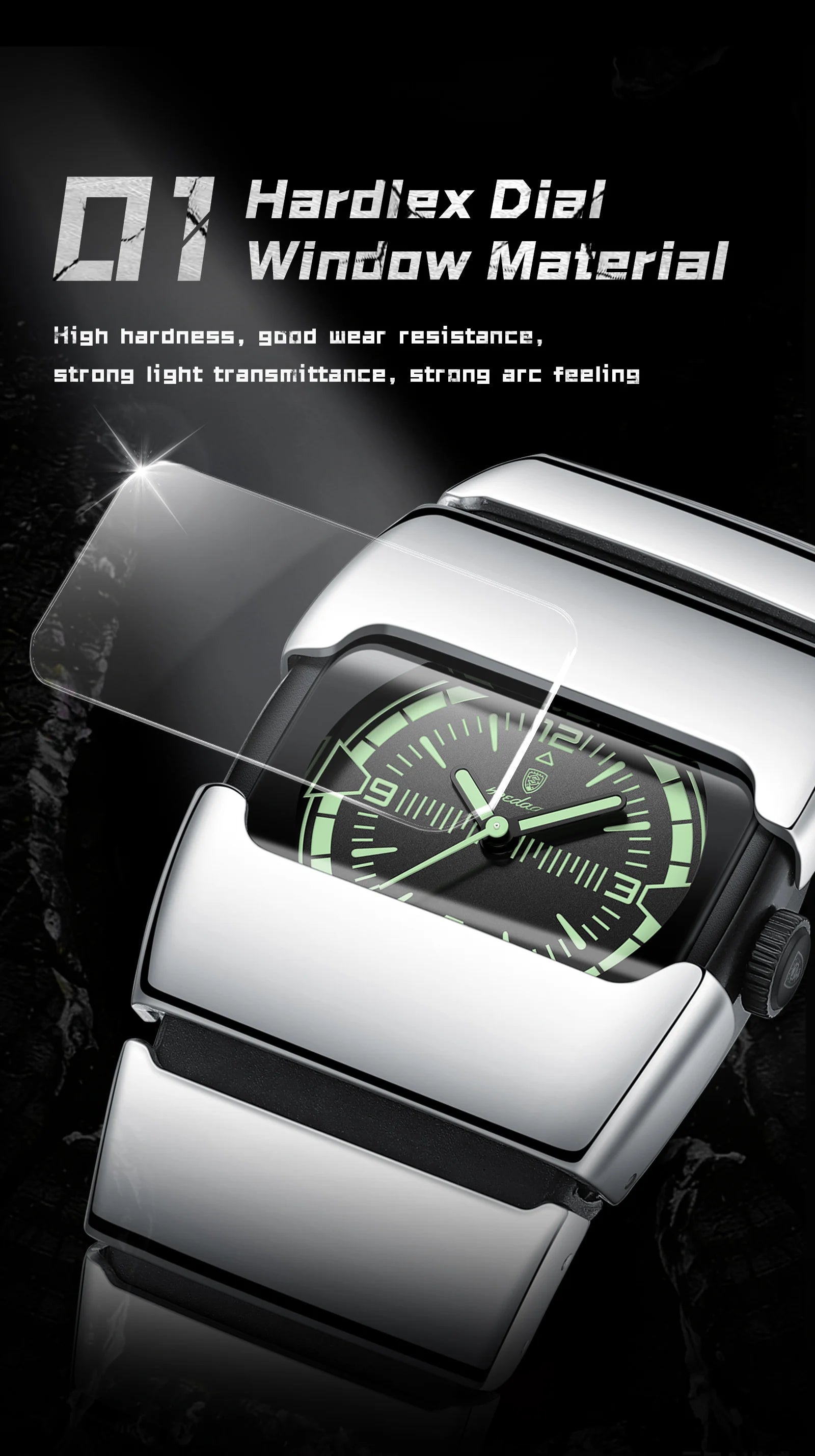 POEDAGAR Original Casual Man Wristwatch Waterproof Luminous Stainless Steel Watch For Men Sports Quartz Men's Watches Male Clock