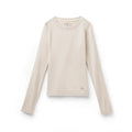 Maden Women’s Thermal Top Crew Knit Long Sleeve Underwear Shirt Slim Fit Inner Wear Warm T-shirt Autumn Spring Female Inner