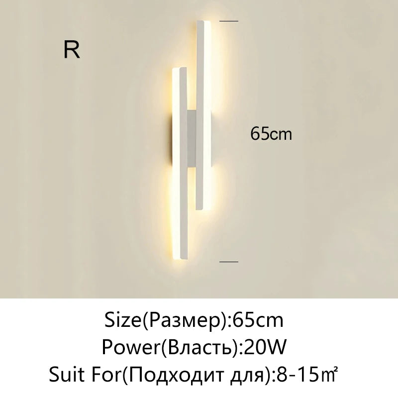 LED Wall Light Modern Wall Decor For Bedroom Living Room Corridor Room Decor Lighting Home Wall Lamp Indoor Lighting Fixtures