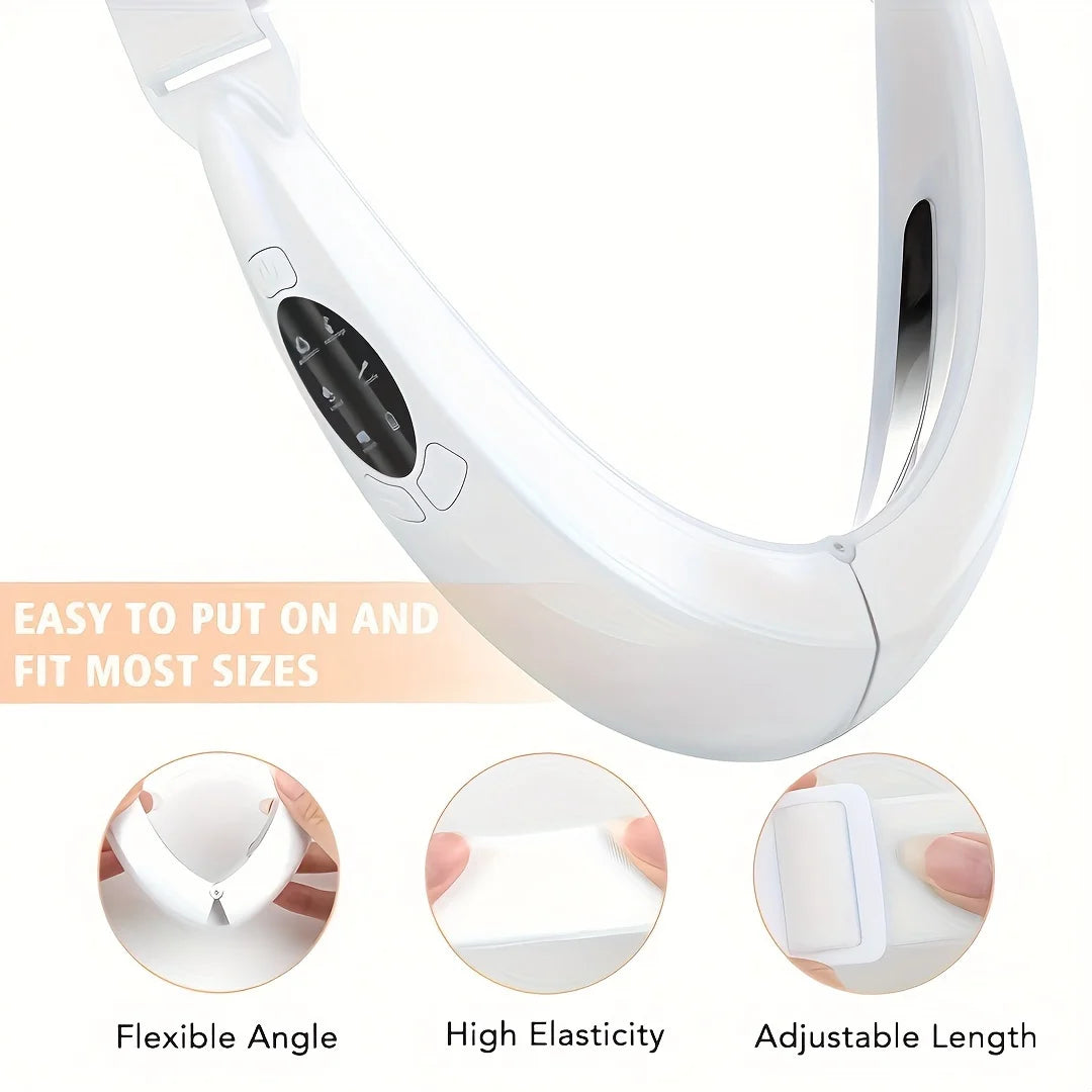 Smart Electric Facial and Neck Massager - USB Charging, 400mAh Battery, Fragrance-Free Beauty Device, A Gift for Beauty Enthusia