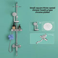 Hot and Cold Shower Head Set Bathroom Set Brushed Gold Shower System Toilet Shower Set, Household Bathroom Shower Douche