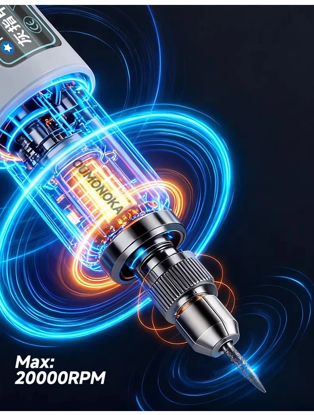 Professional Nail Drill Set Manicure Cutter Nail Equipment Nail Supplies Home Use Electric  Nail Drill Machine Nail Grinder