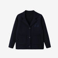 (Ship out in 1 day) AS AW26 ISRAEL Pinstripe Windsor Collection with knitting children clothes shirt