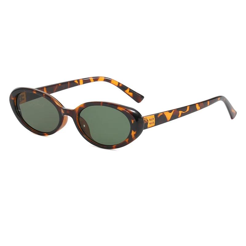 4pcs/7pc Small Oval Sun Glasses Vintage Oval Sunglasses 2024 Men Small Oval Sun Glasses Retro Fashion Women Sun Glasses Oculus ﻿