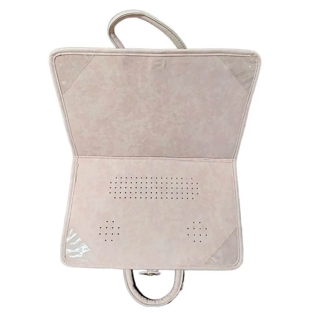 Laptop Handbag Pink Laptop Bag PU Fashion Laptop Sleeve Breathable Top-Handle Computer Protective Case for Girl