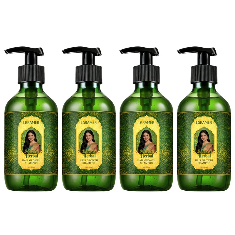 Shampoo Anti-Hair Loss & Hair Regrowth Strengthens Hair Controls Oil Refreshes Adds Volume Scalp Care Products for Family 300ml