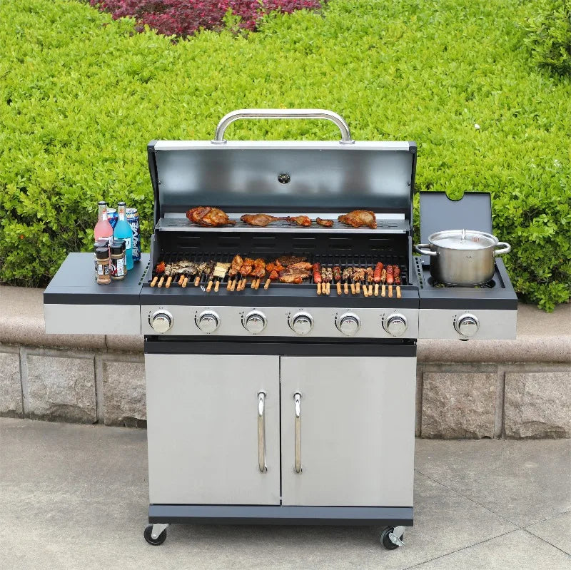Customized Stainless Steel Garden BBQ Gas Grill Modular Outdoor kitchen