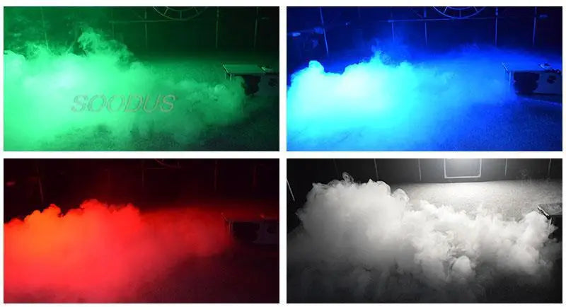 1500W Ground Fog Machine Smoke Stage Effect Equipment for Show Wedding Banquet Concert DJ Performance